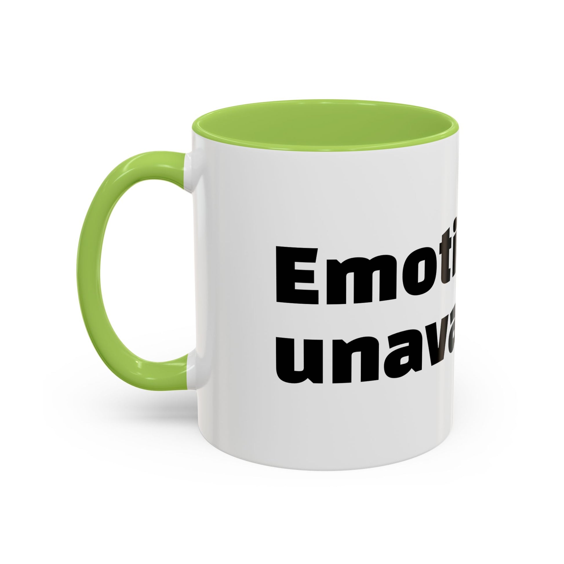 "Emotionally unavailable."