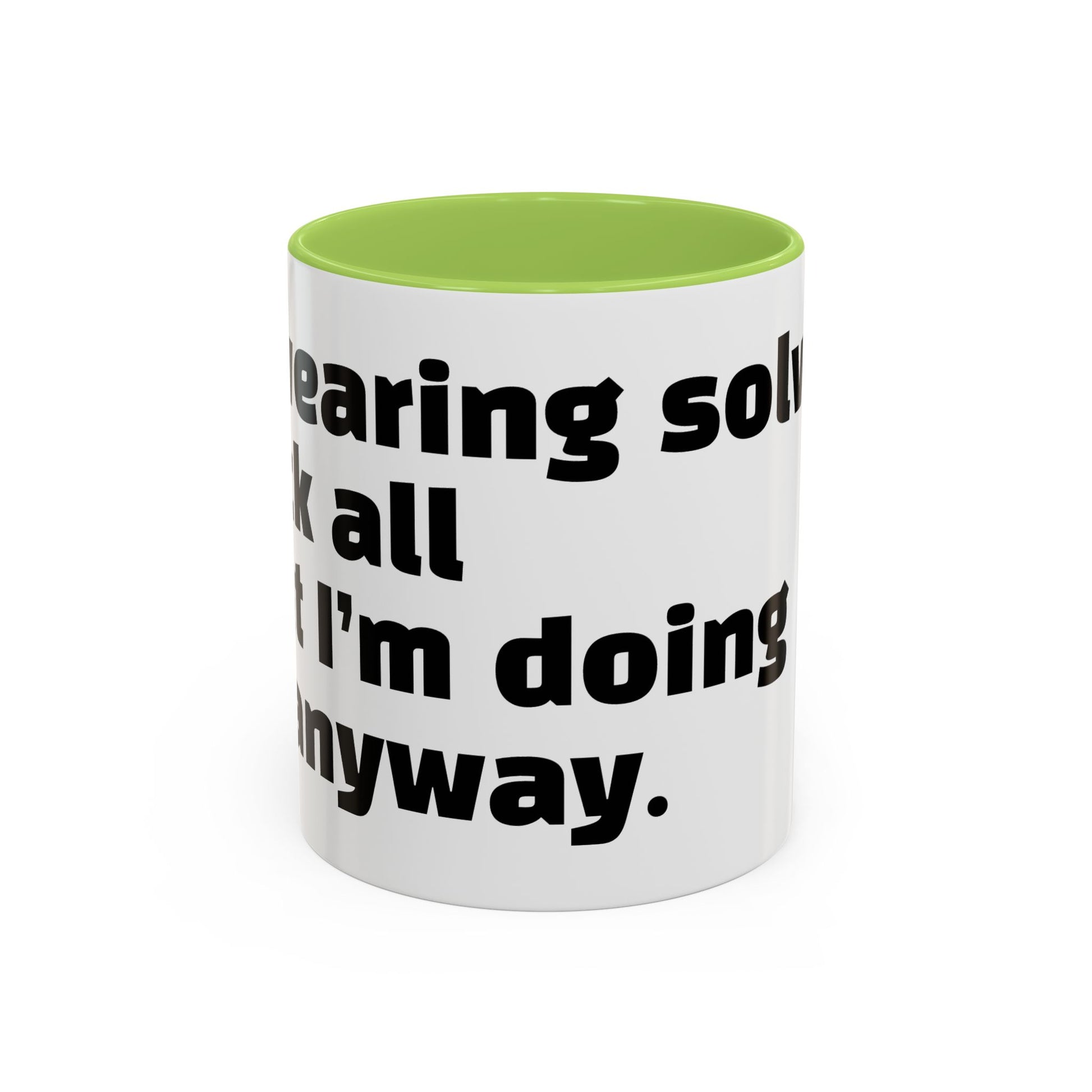 "Swearing solves f*ck all but I’m doing it anyway."