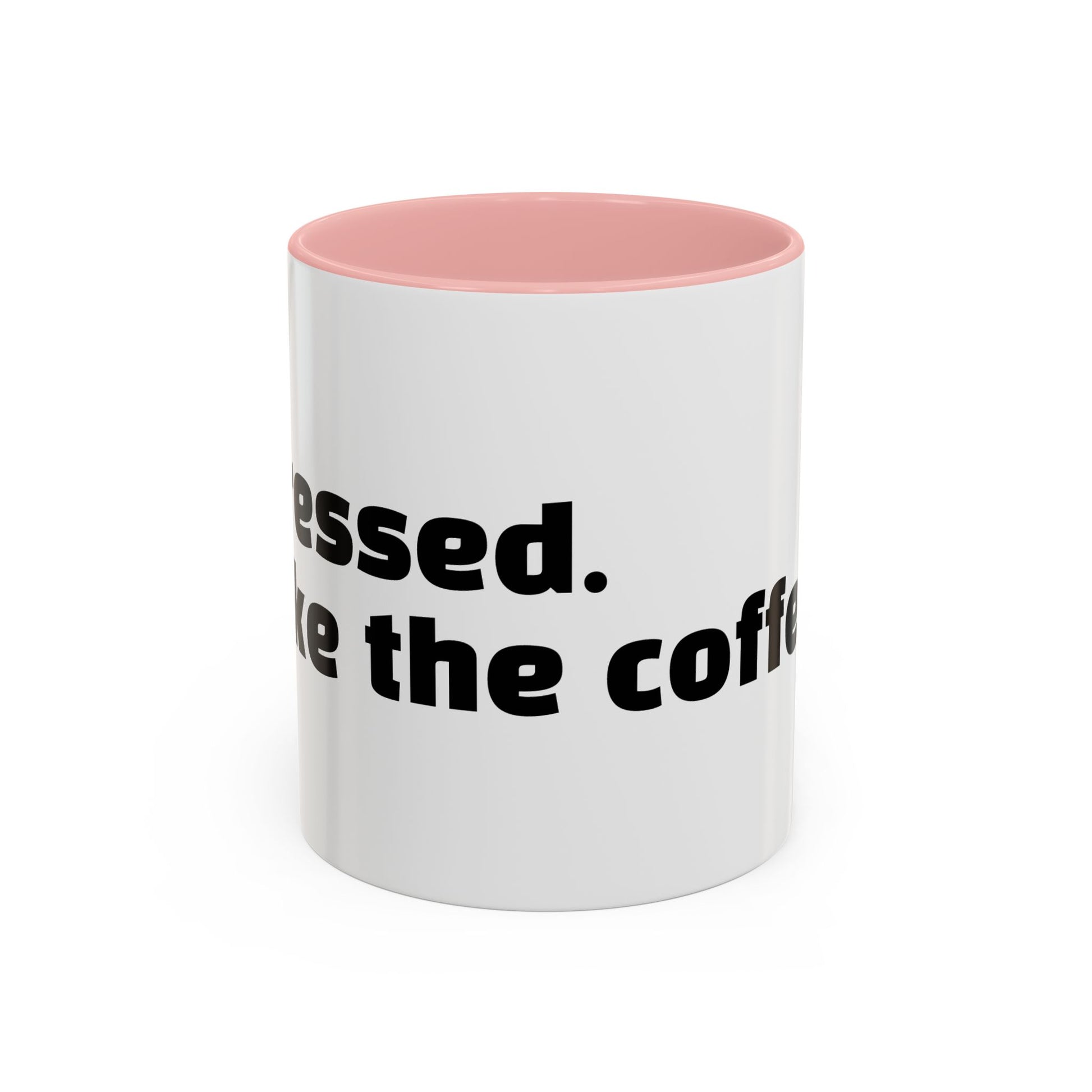"Pressed. Like the coffee."