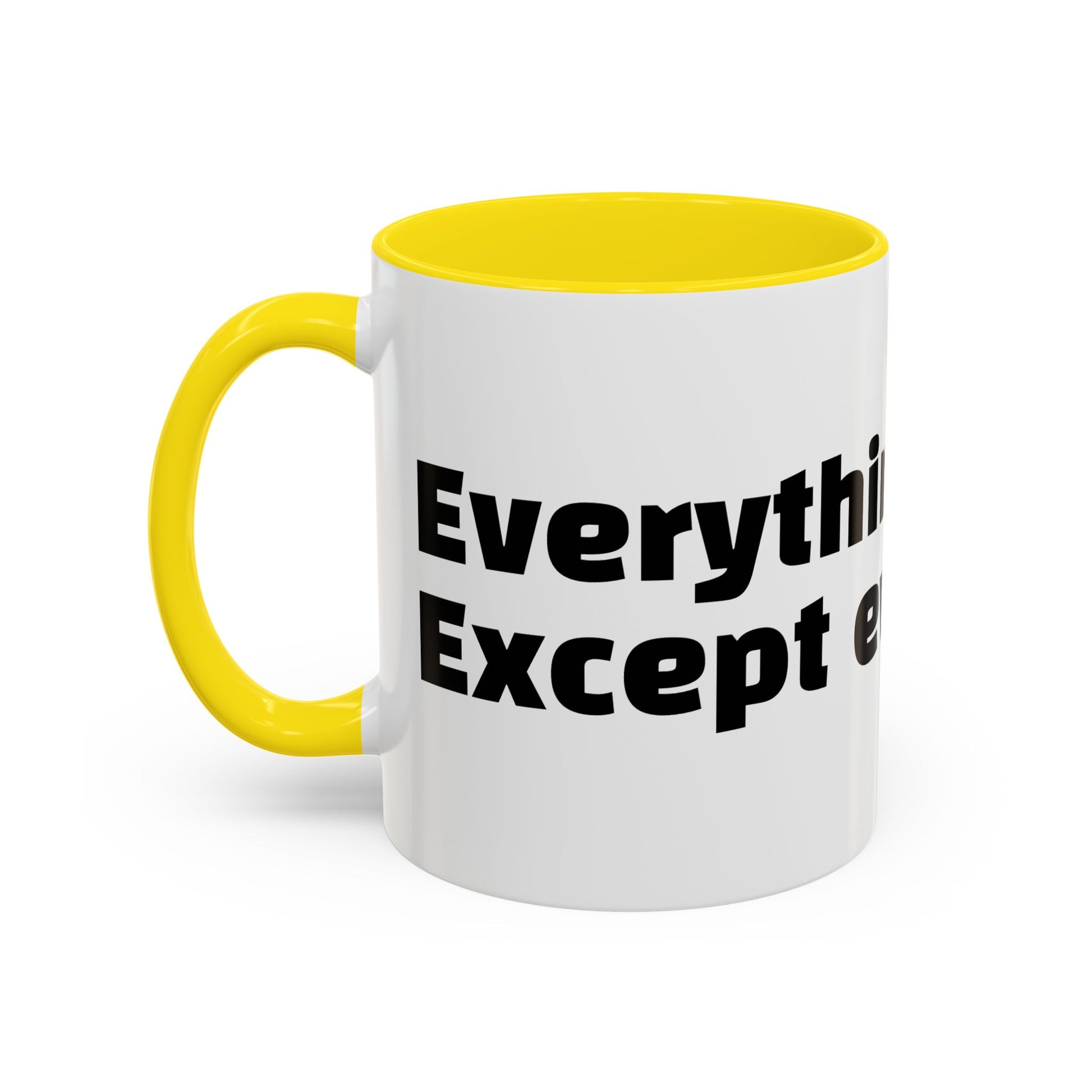 "Everything’s fine. Except everything."