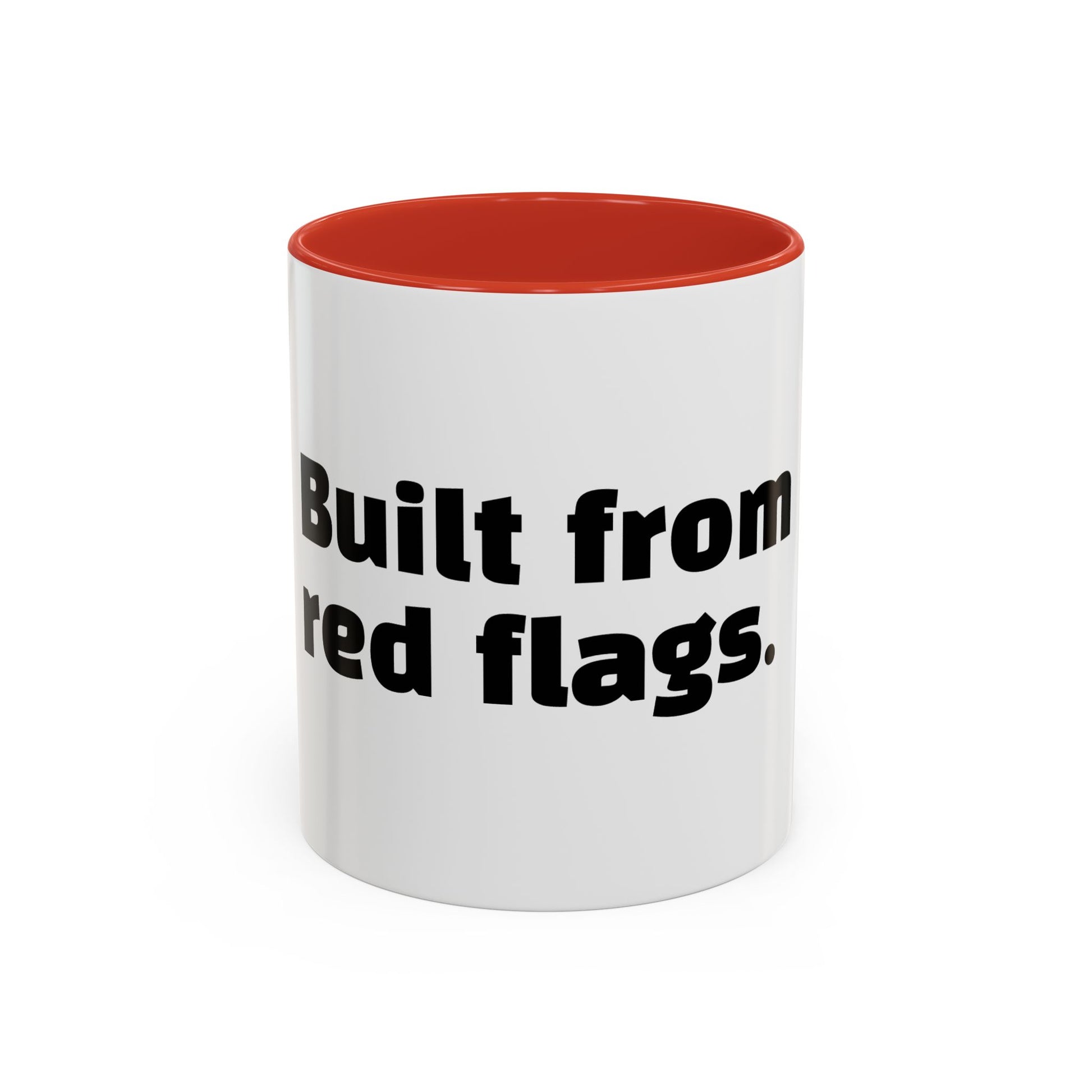 "Built from red flags."