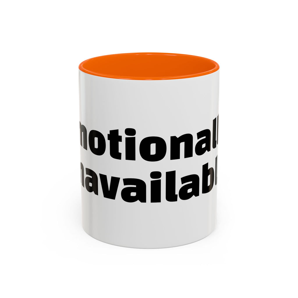 "Emotionally unavailable."