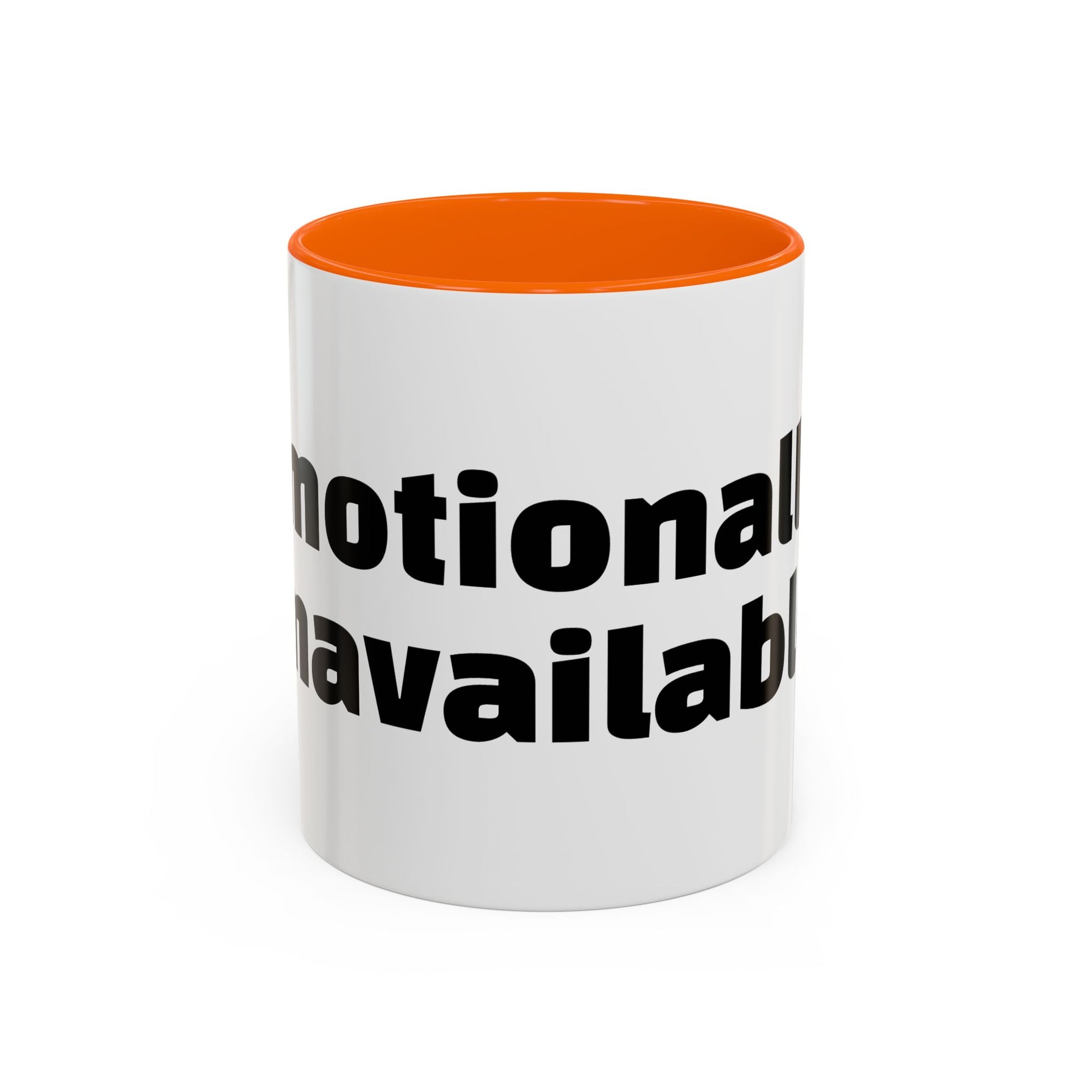 "Emotionally unavailable."