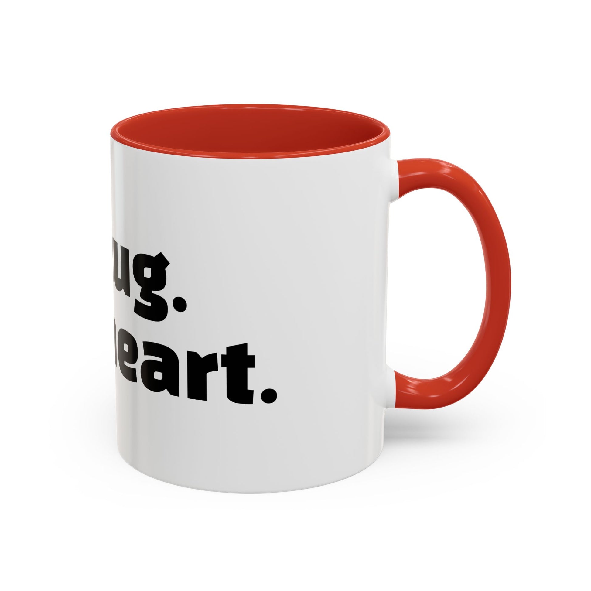 "Hot mug. Cold heart."