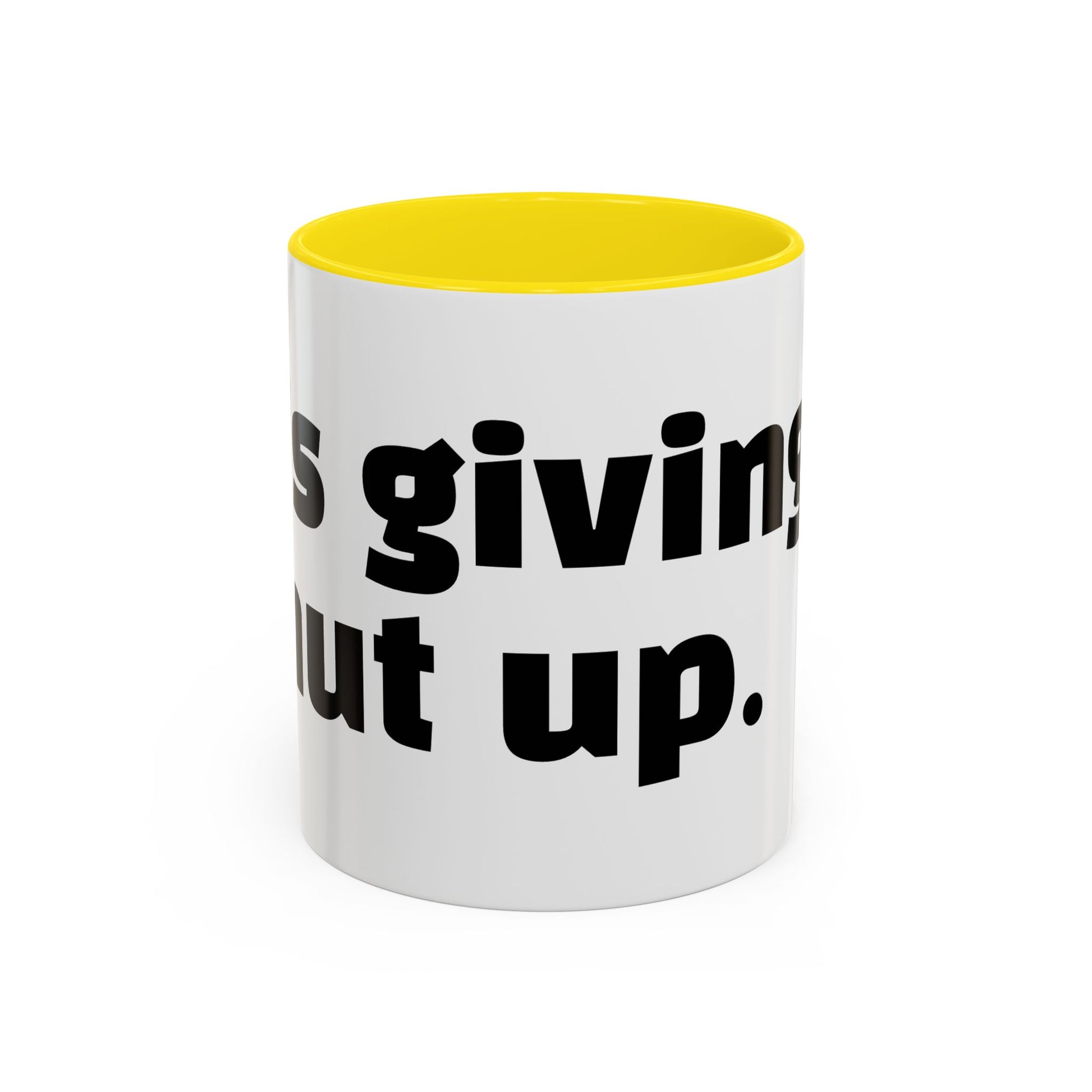 "It’s giving… shut up."