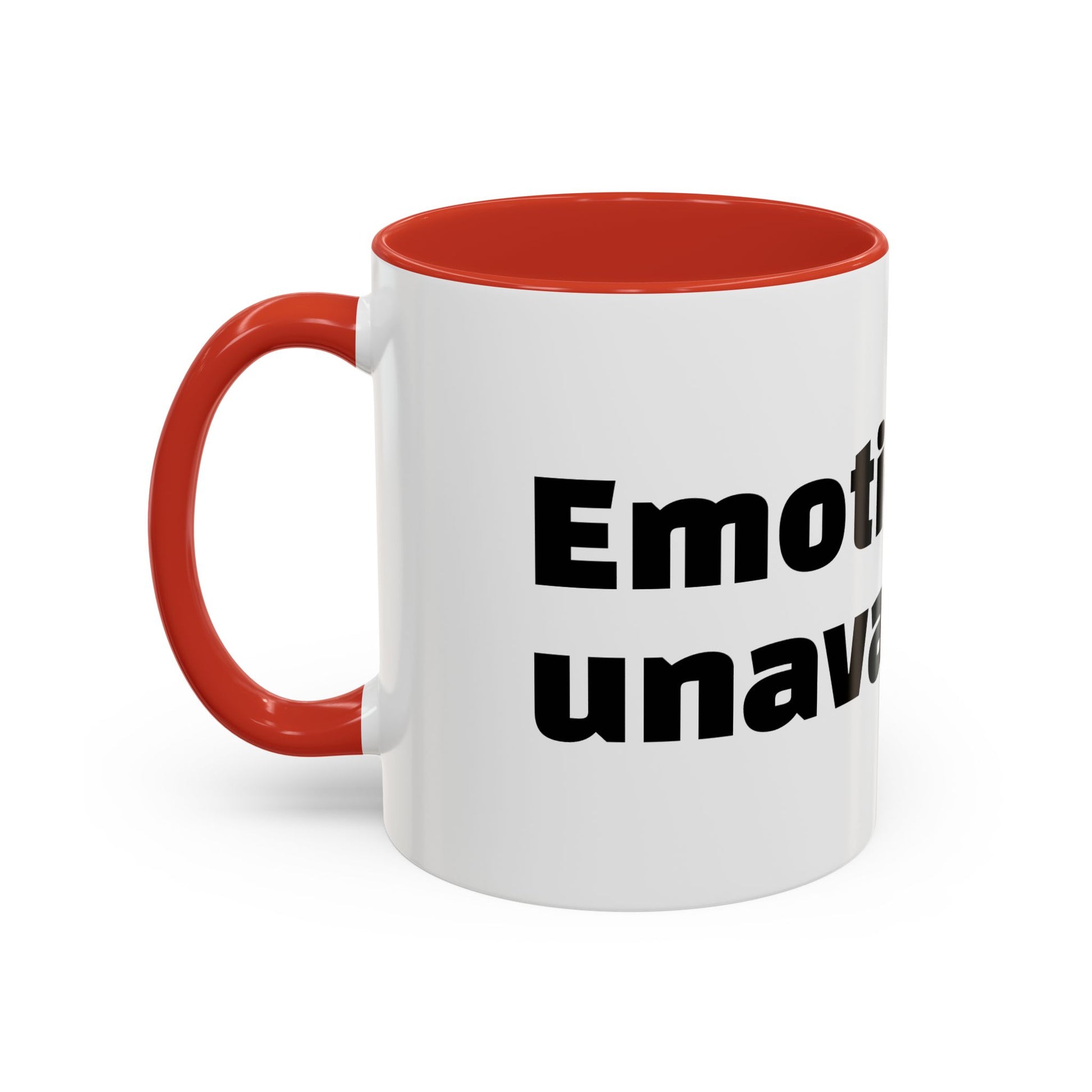 "Emotionally unavailable."