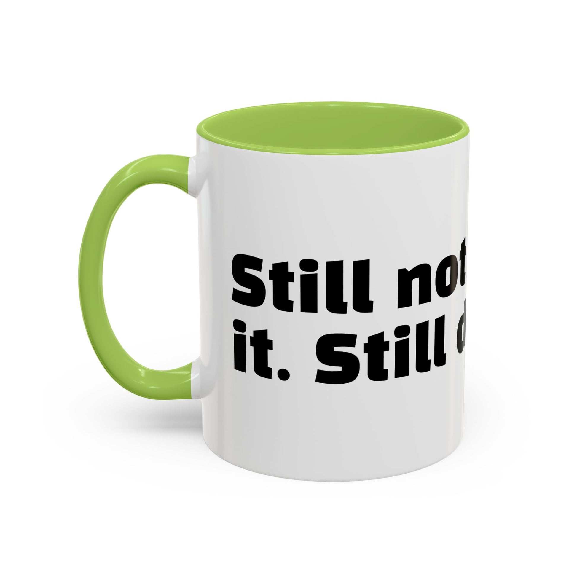"Still not over it. Still don’t care."