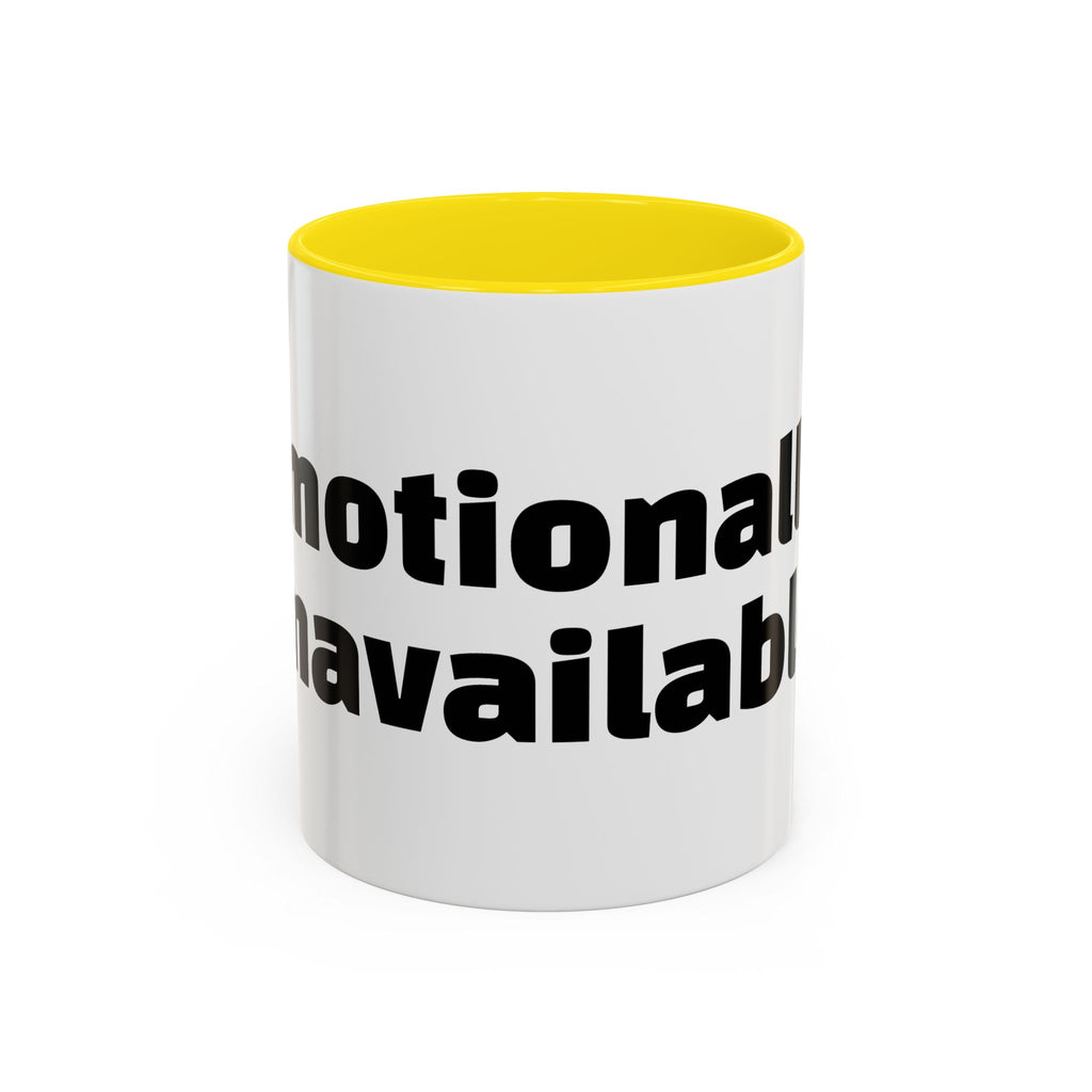 "Emotionally unavailable."