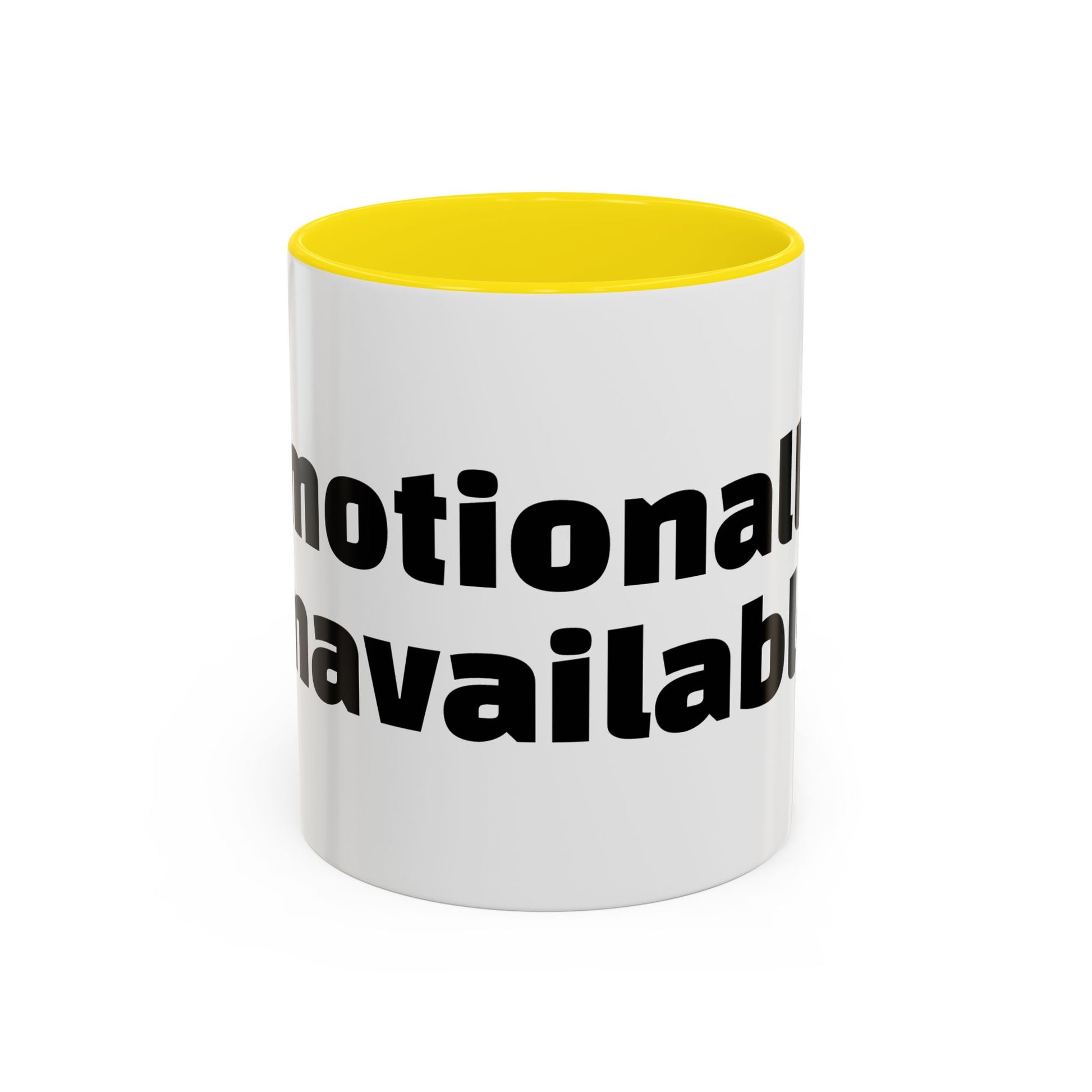 "Emotionally unavailable."