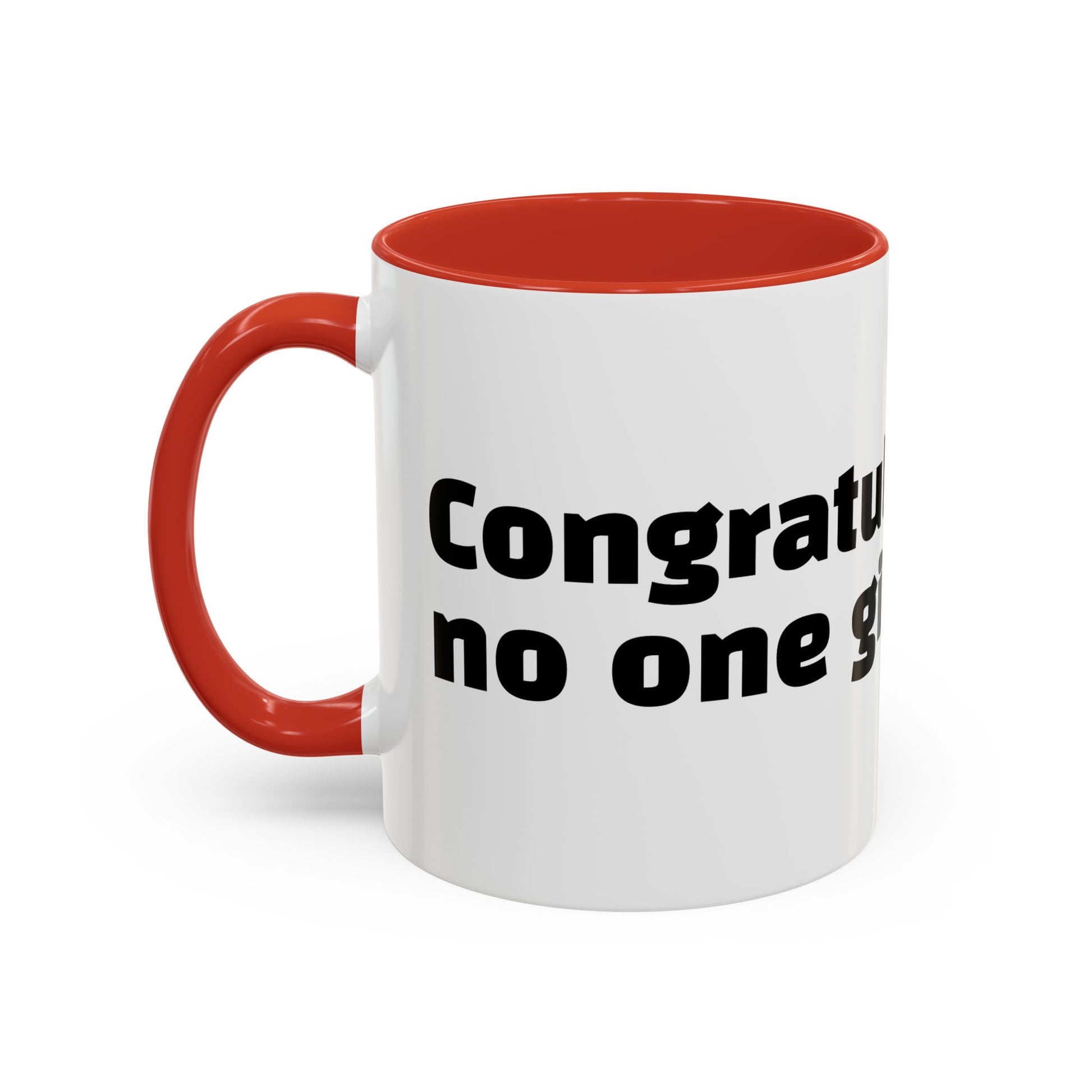 "Congratulations, no one gives a f*ck."
