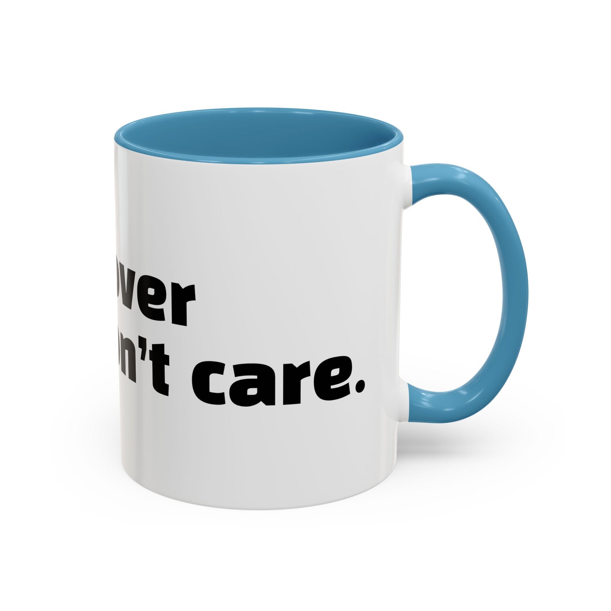 "Still not over it. Still don’t care."