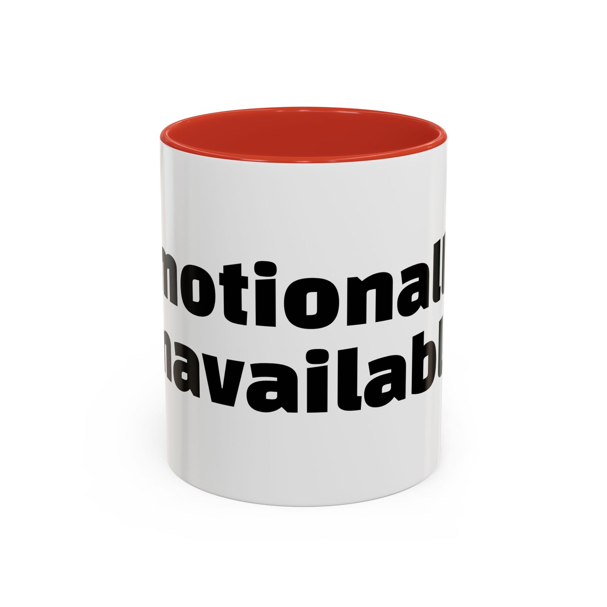 "Emotionally unavailable."