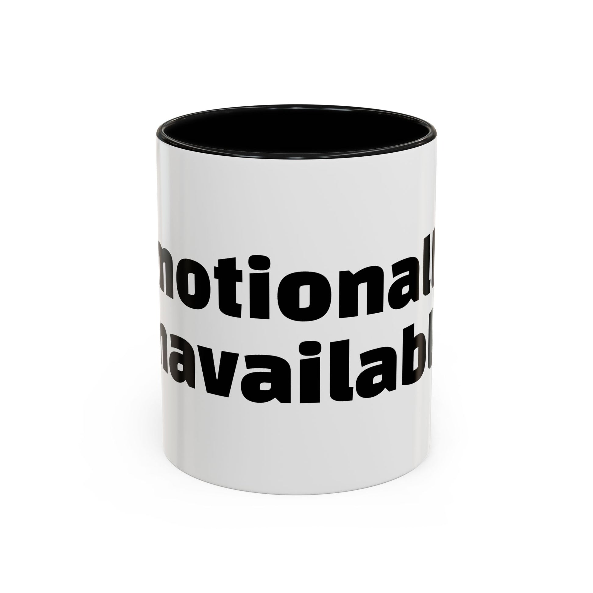 "Emotionally unavailable."