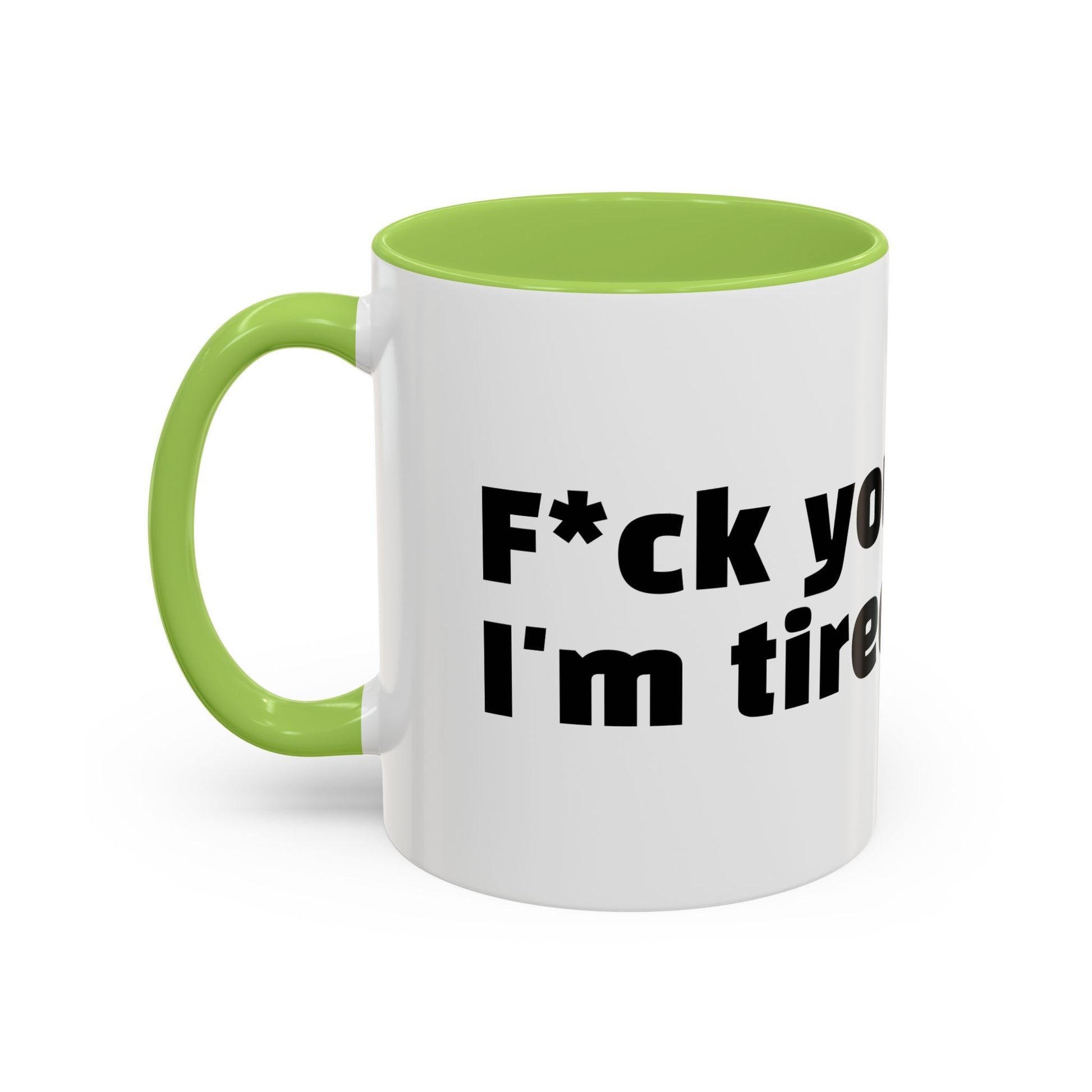 "F*ck your vibes. I'm tired."