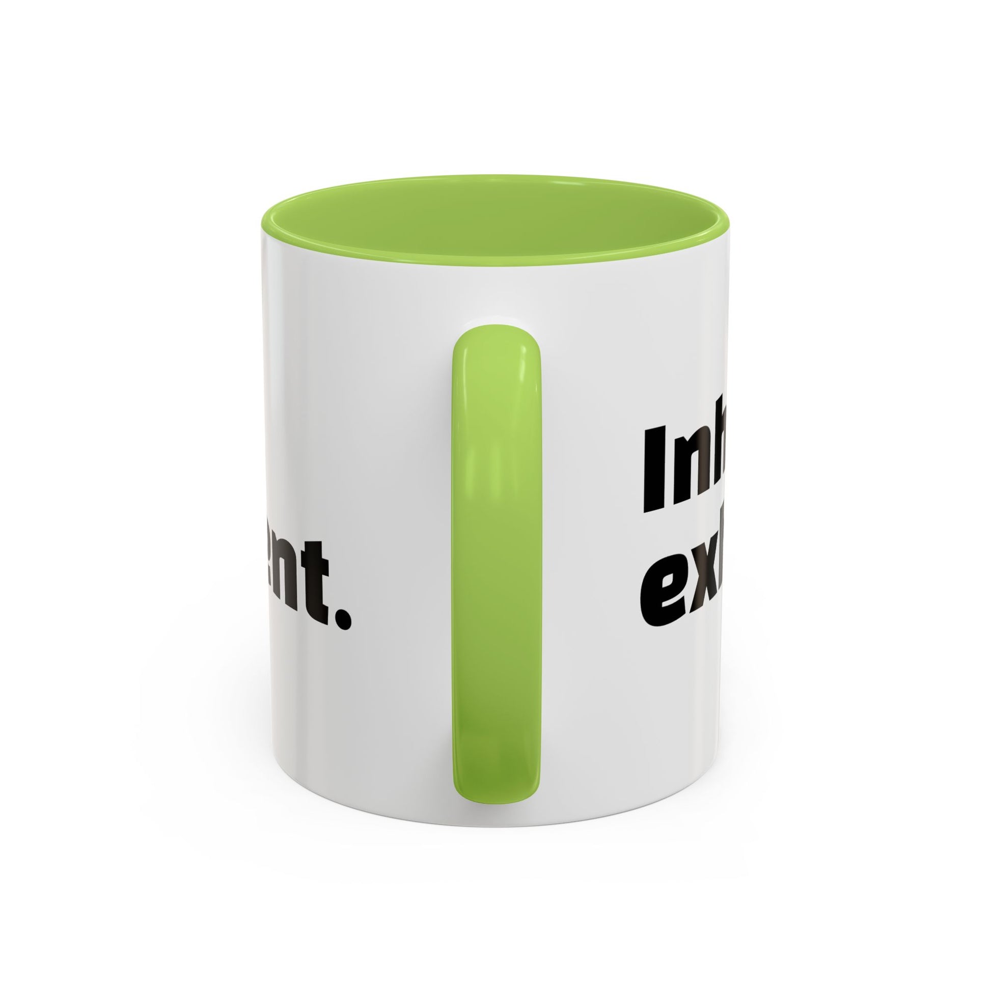 "Inhale caffeine, exhale judgement."