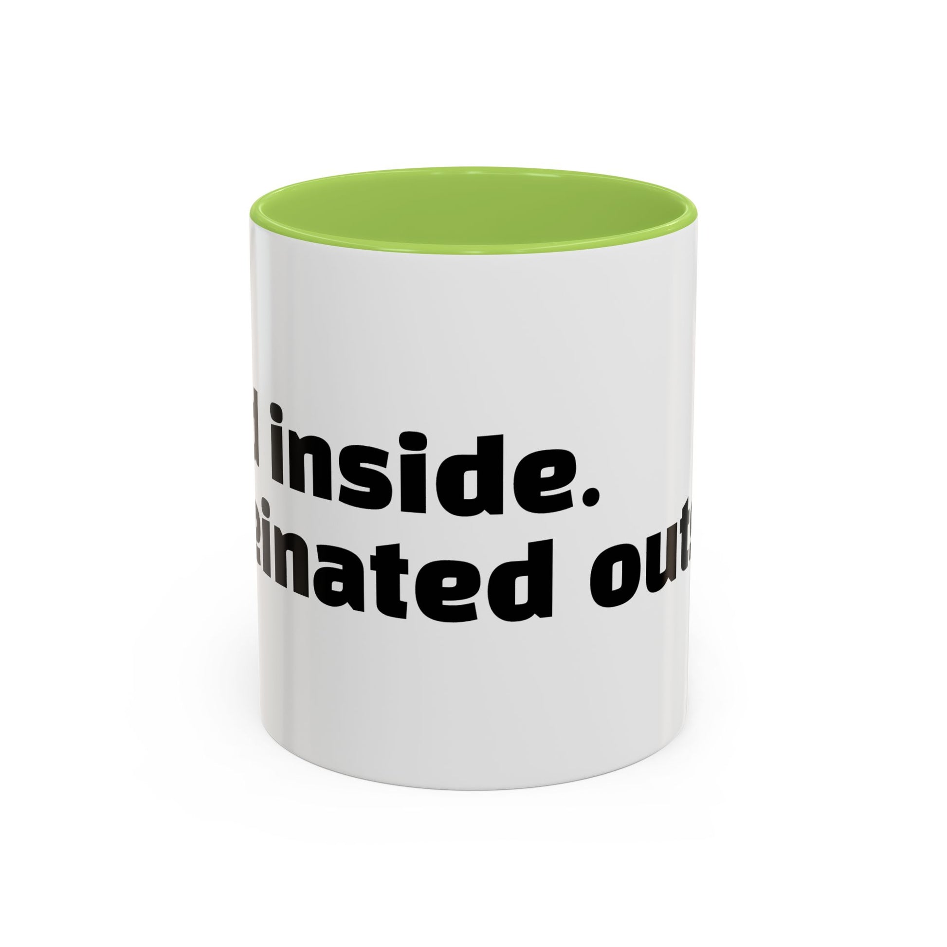 "Dead inside. Caffeinated outside."