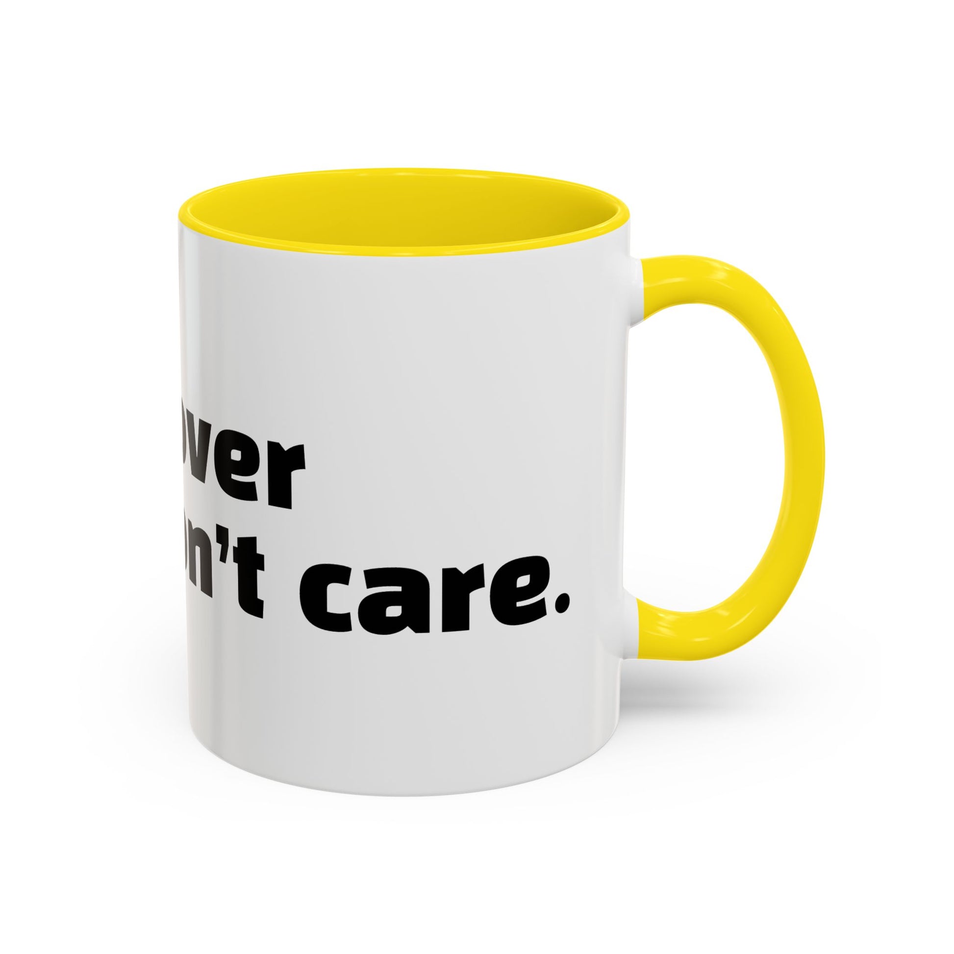 "Still not over it. Still don’t care."