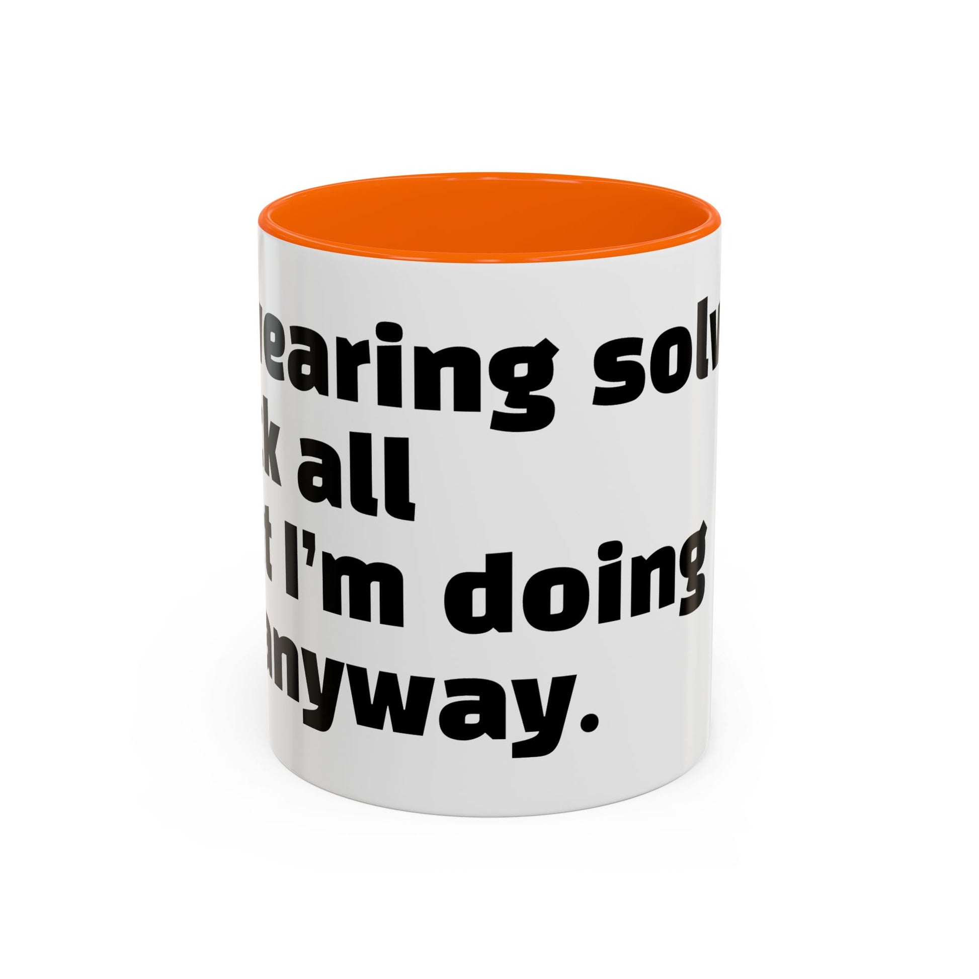 "Swearing solves f*ck all but I’m doing it anyway."