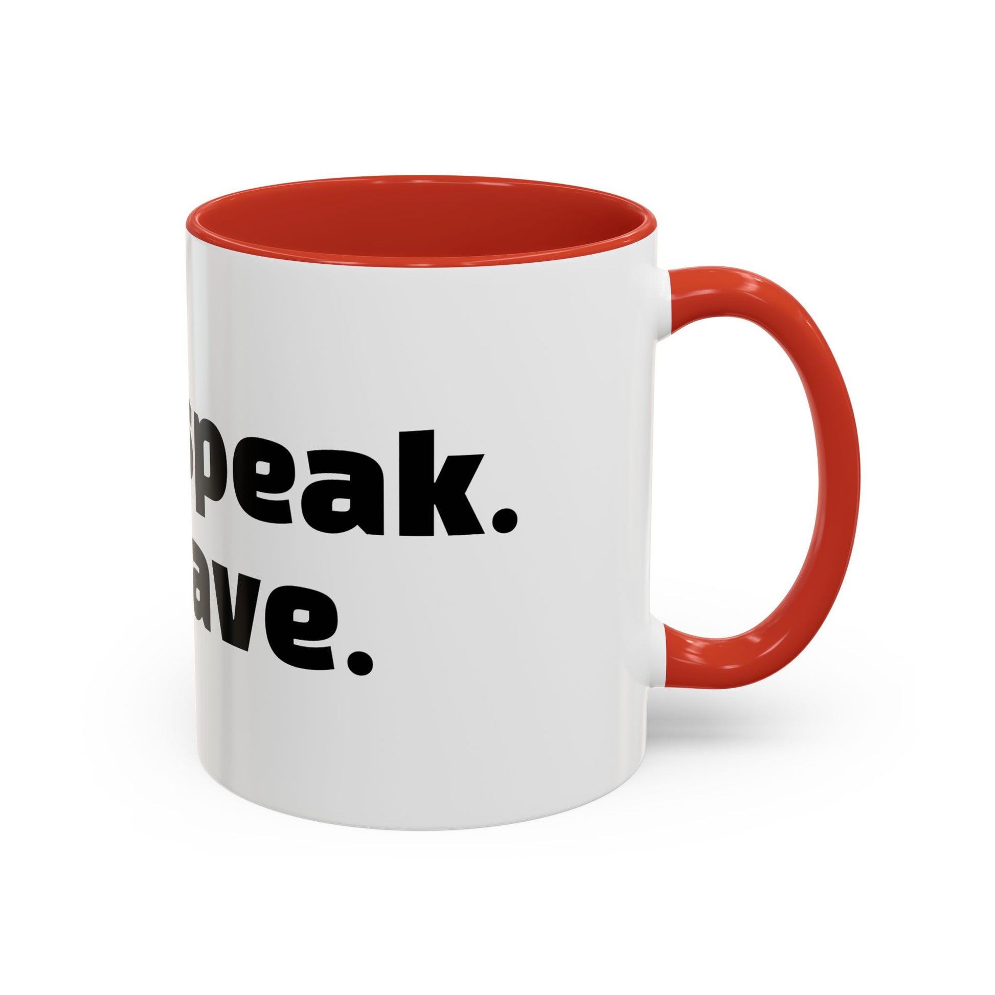 "Don’t speak. Just leave."