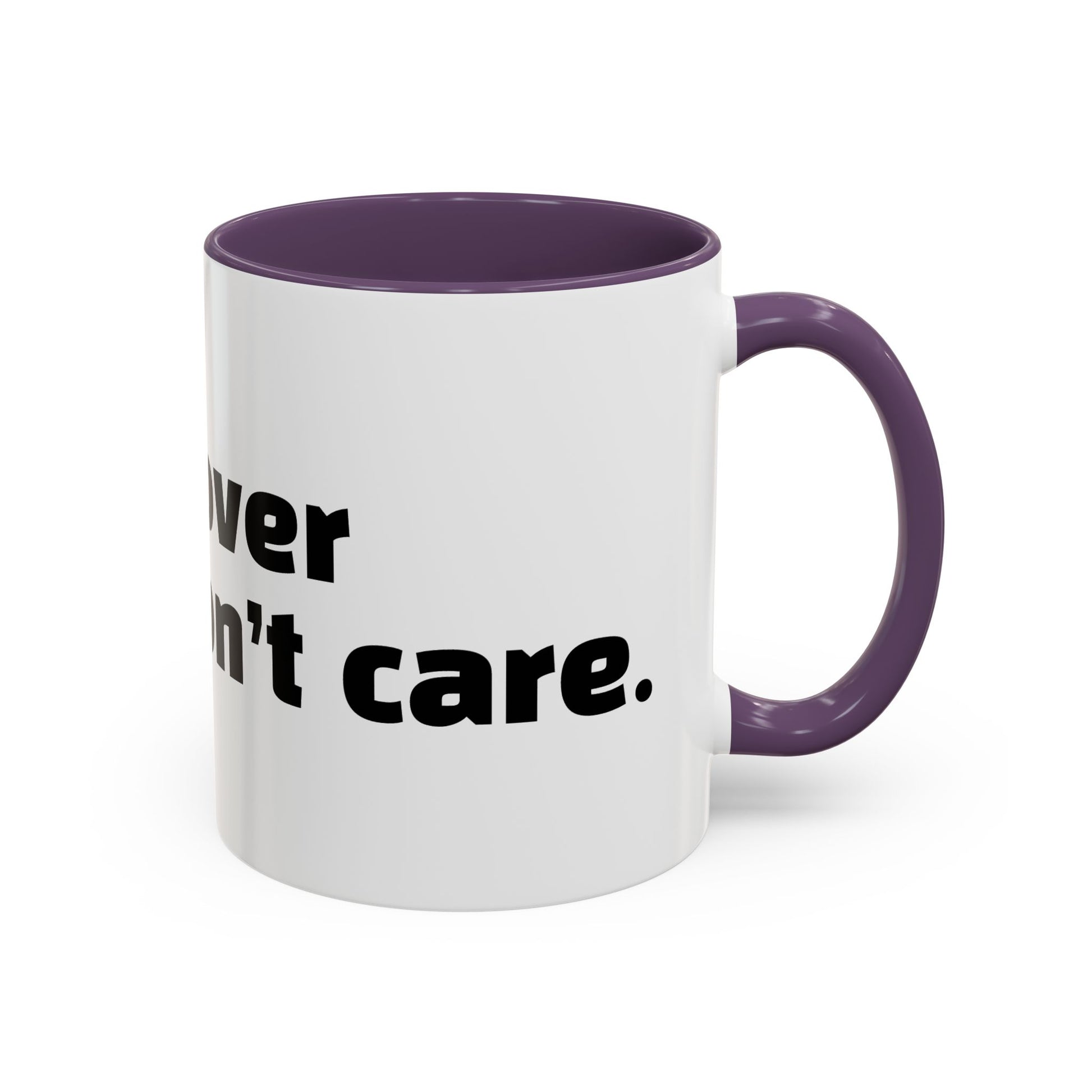 "Still not over it. Still don’t care."