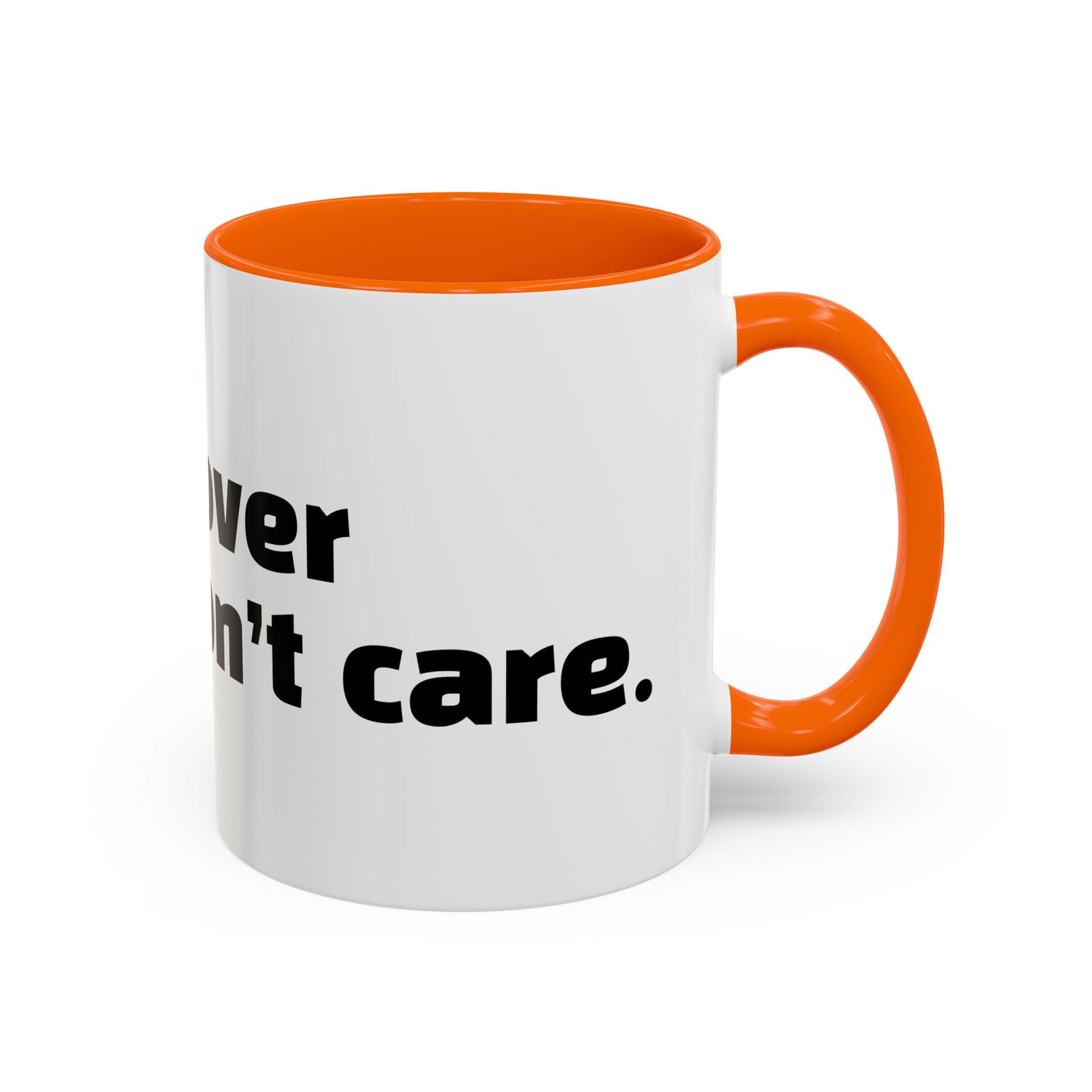 "Still not over it. Still don’t care."