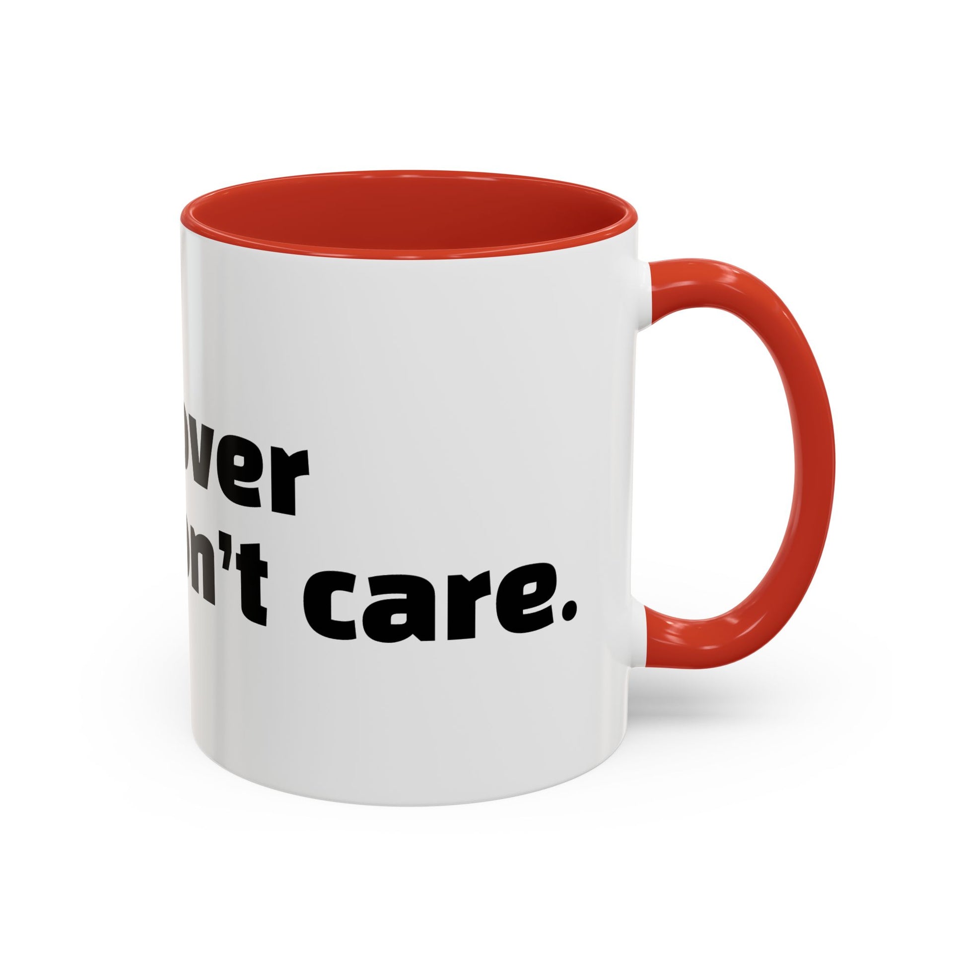 "Still not over it. Still don’t care."