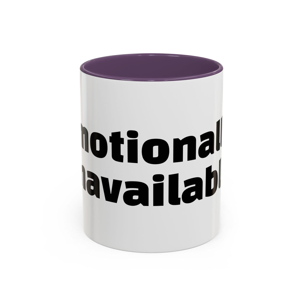 "Emotionally unavailable."