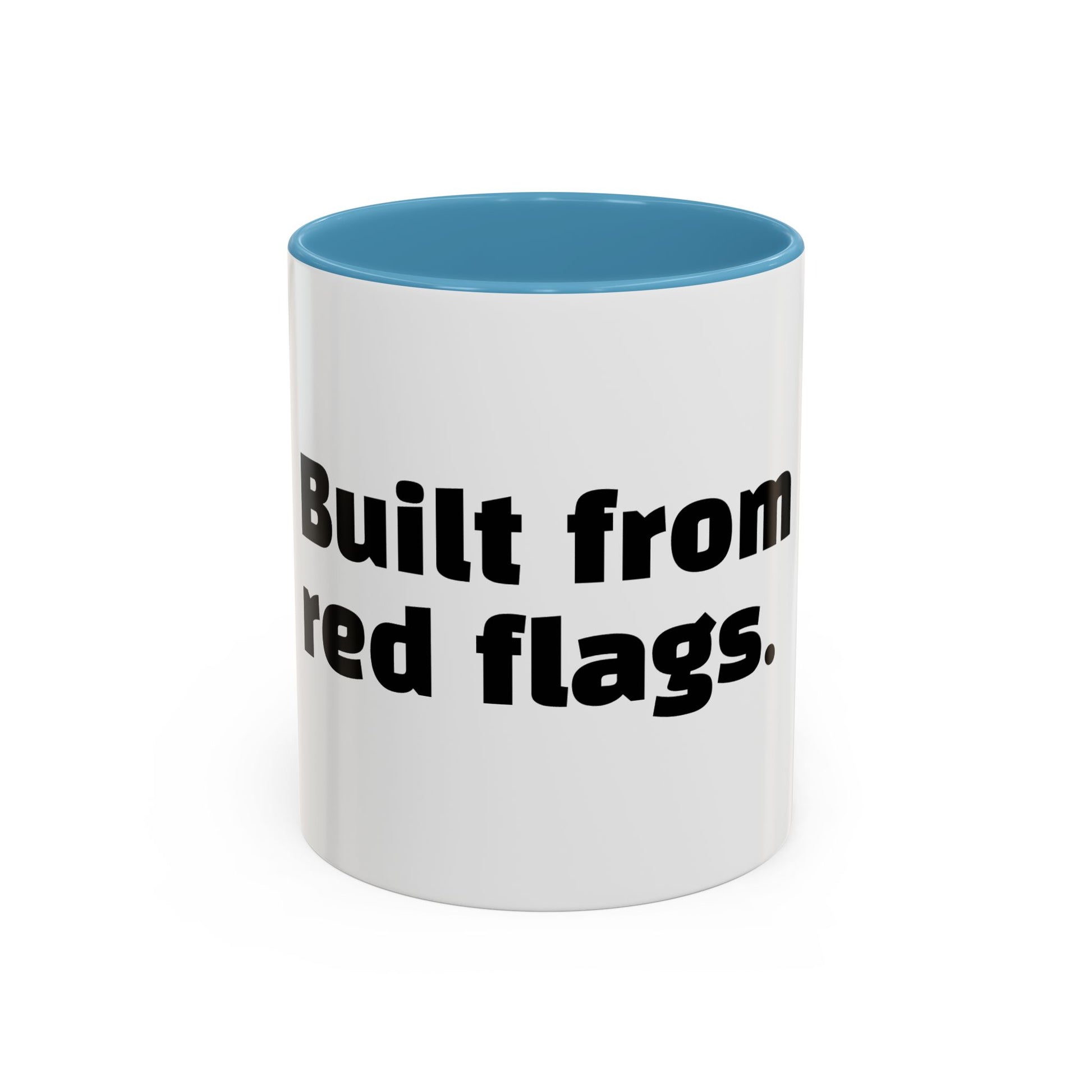 "Built from red flags."