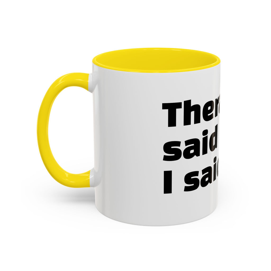 "Therapist said no. I said mug."