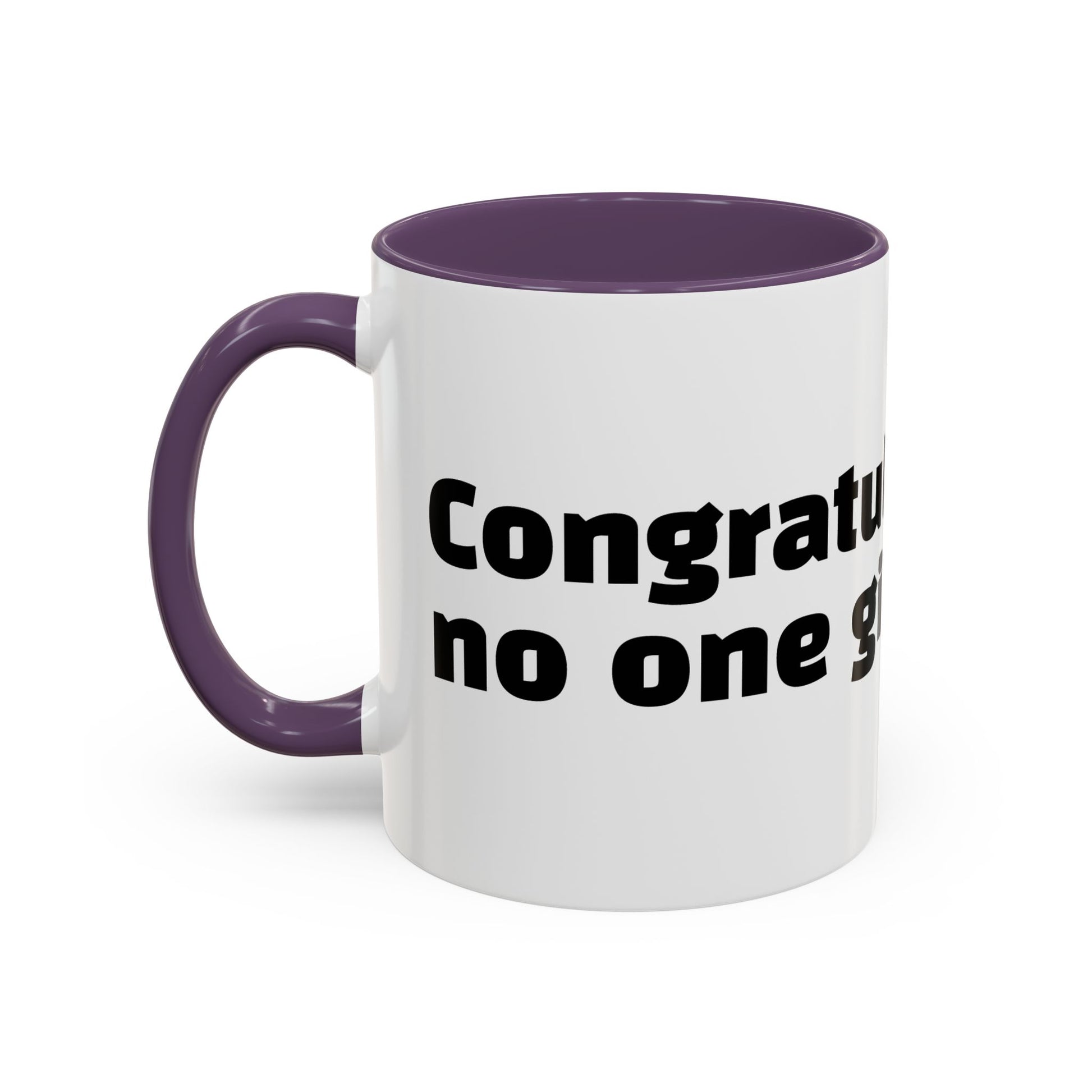 "Congratulations, no one gives a f*ck."
