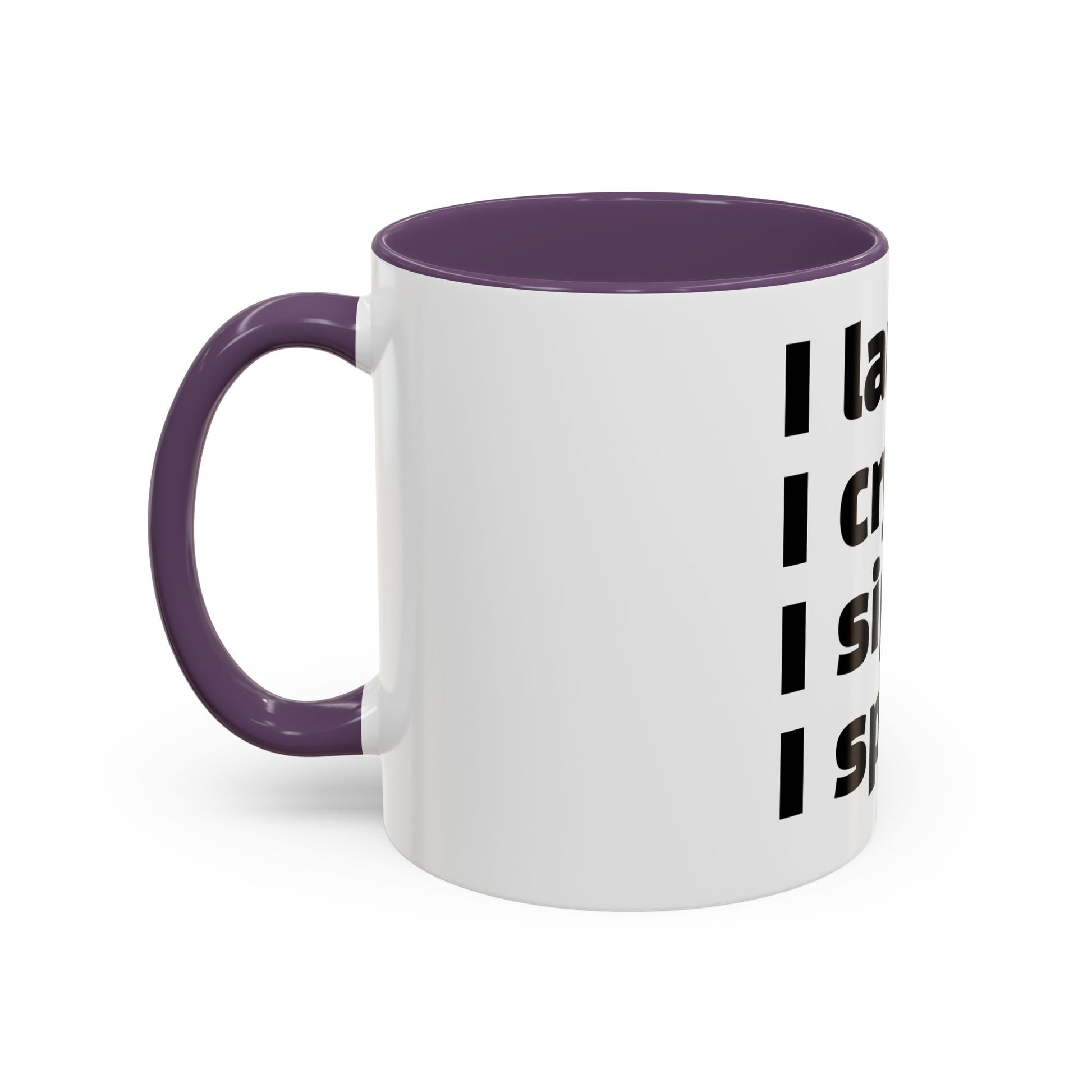 "I laugh. I cry. I sip. I spiral."