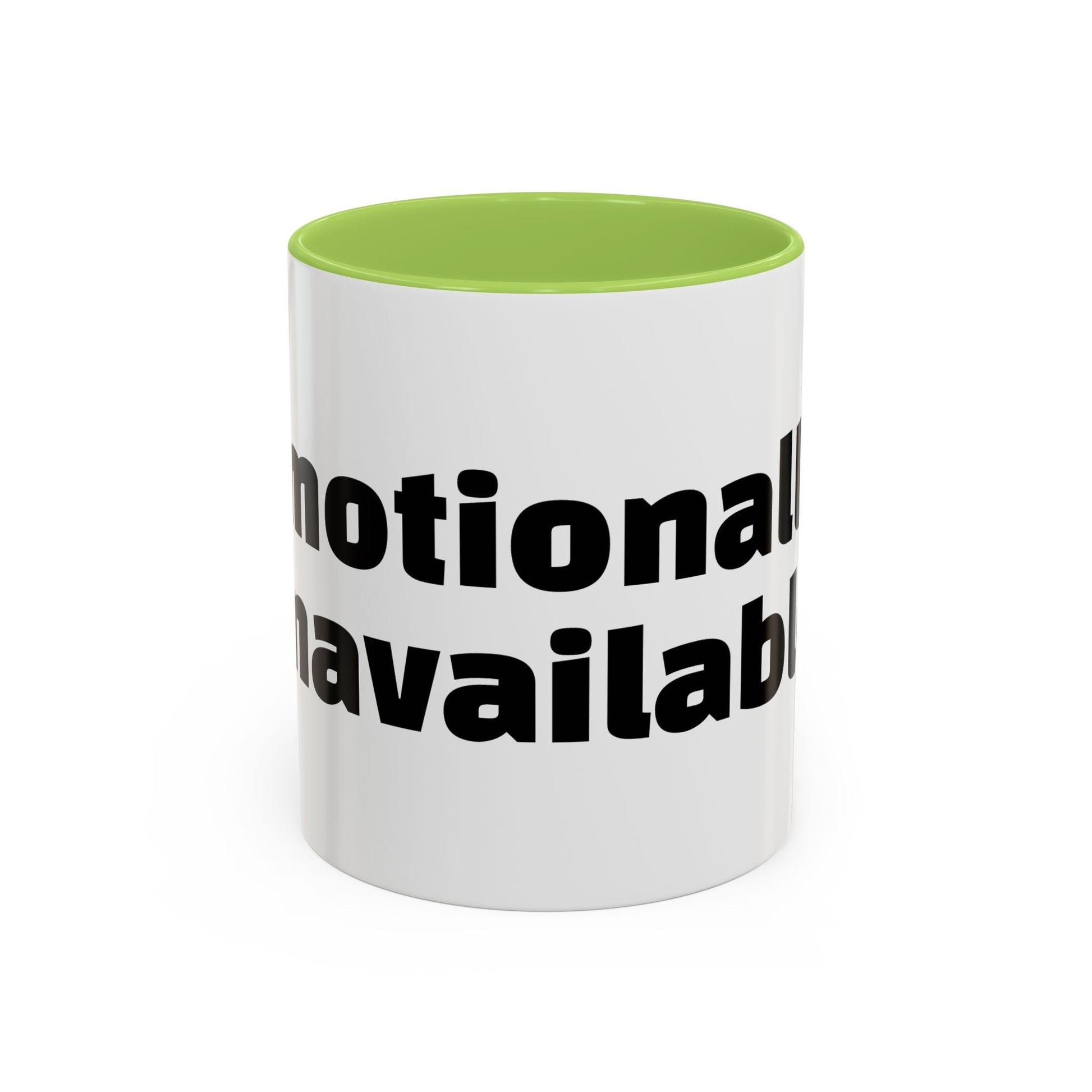 "Emotionally unavailable."