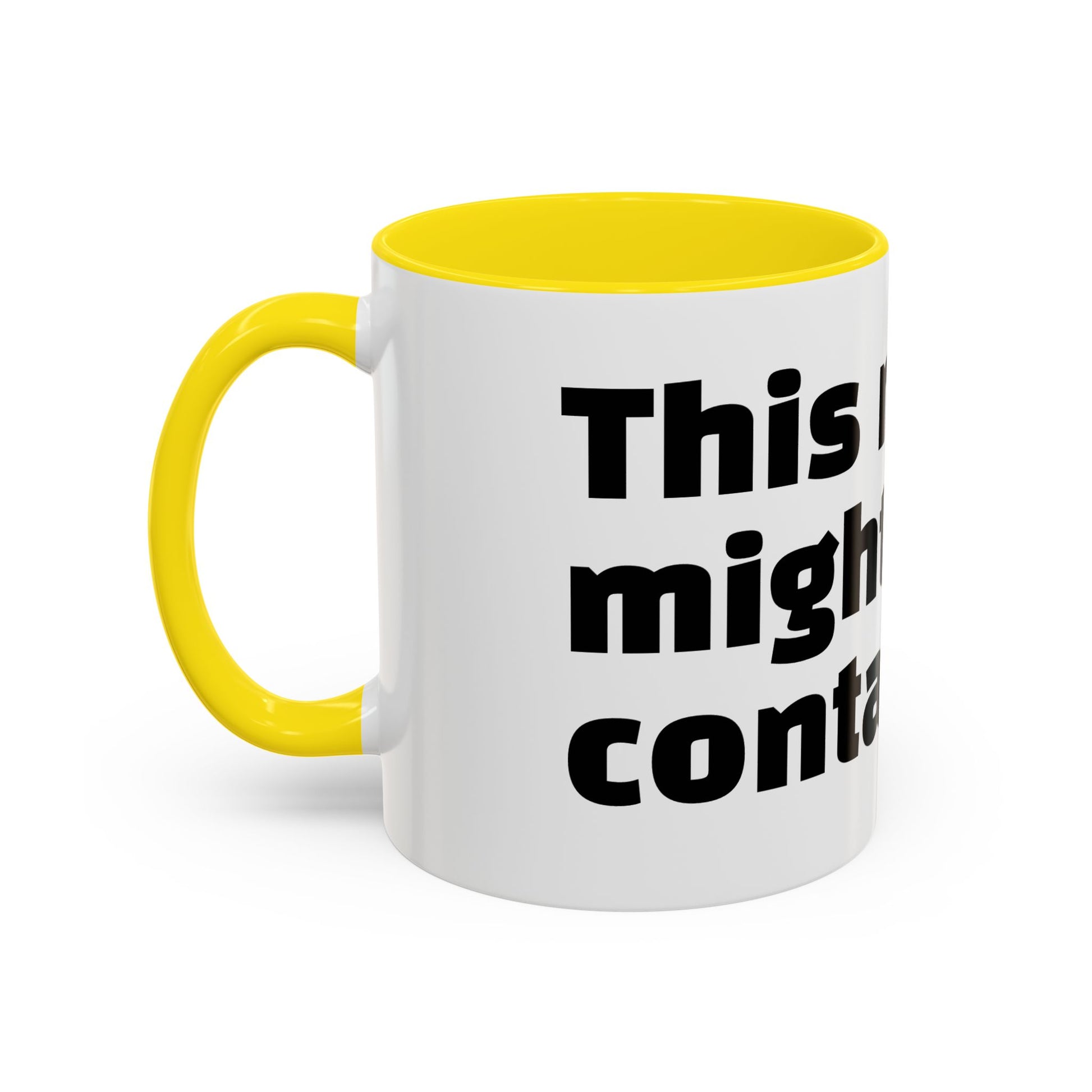 "This mug might contain gin."