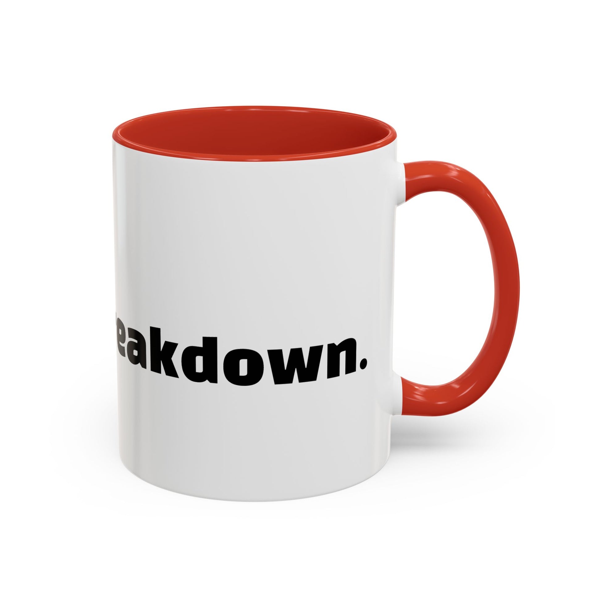 "Can’t talk, having a breakdown."
