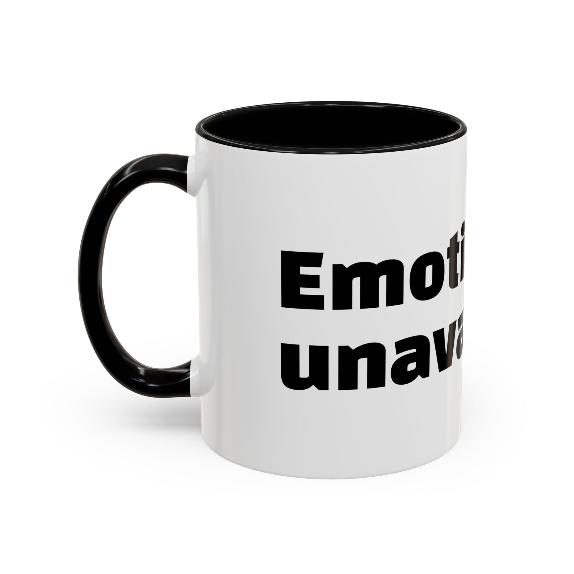 "Emotionally unavailable."