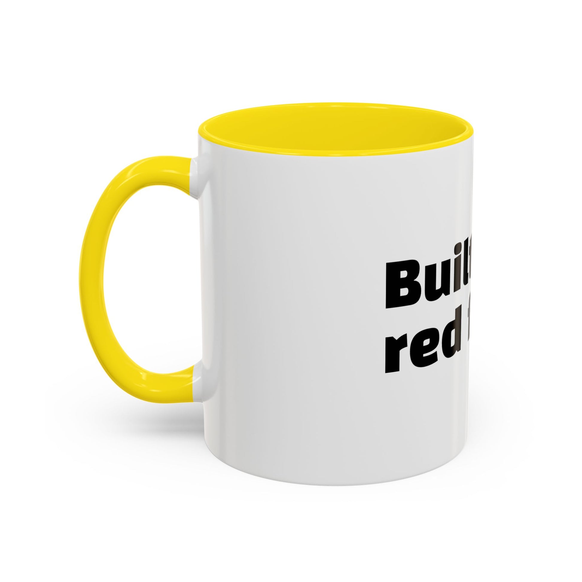 "Built from red flags."