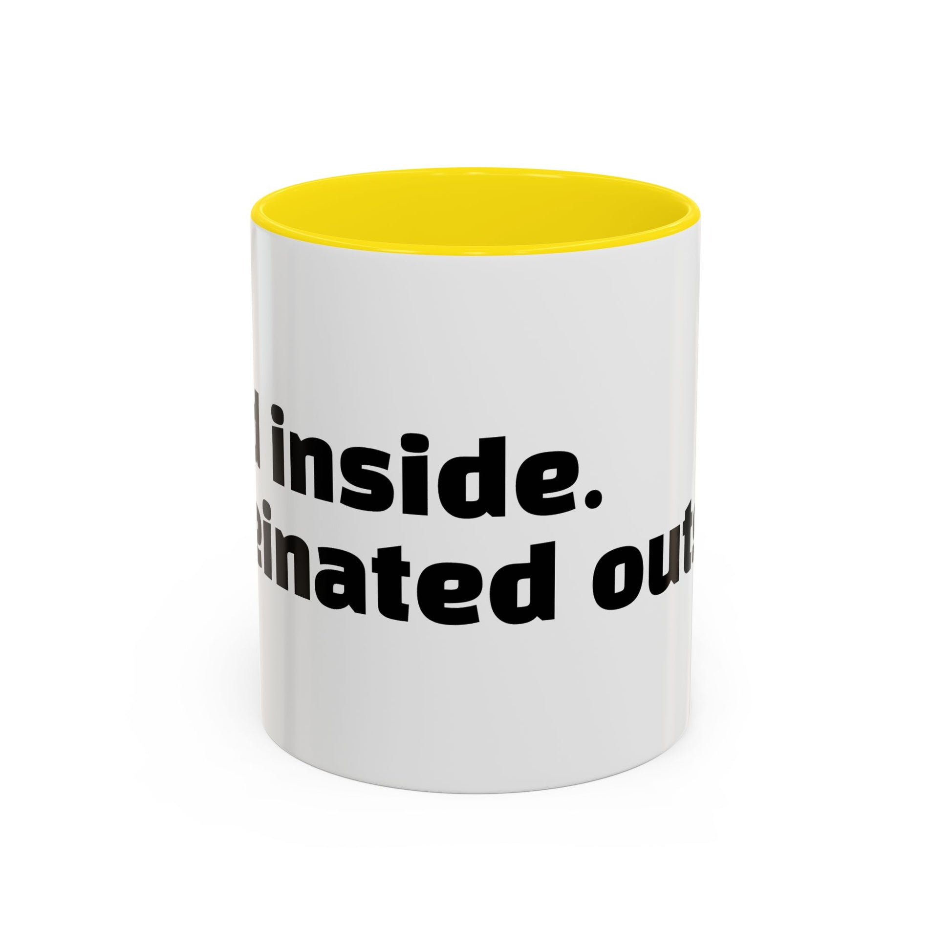 "Dead inside. Caffeinated outside."